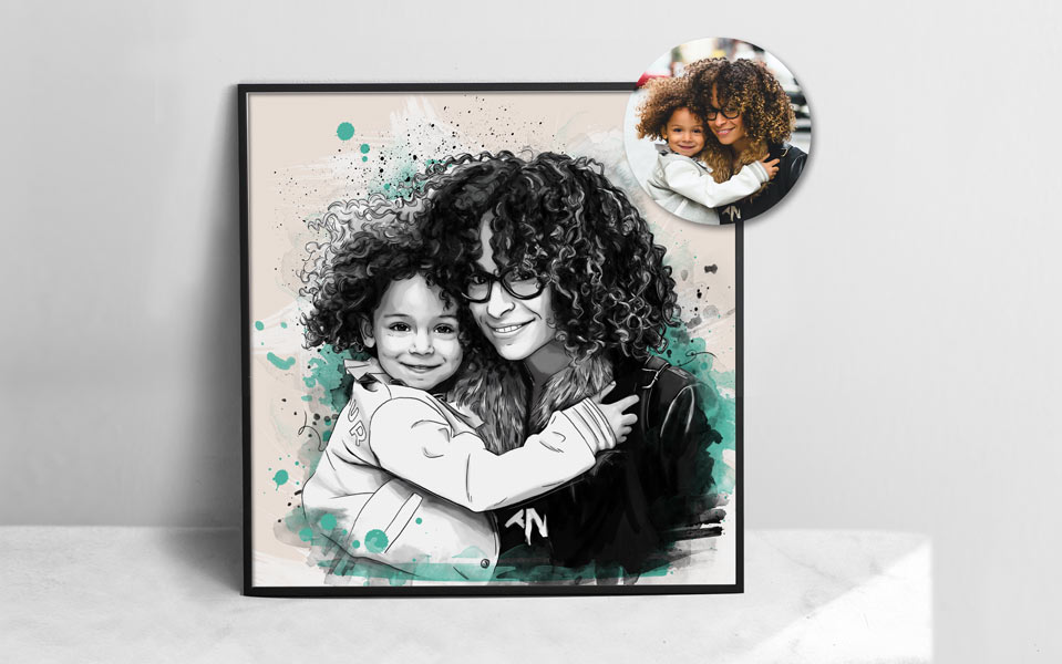 Tableau personnalisé à partir de photos pour la décoration murale